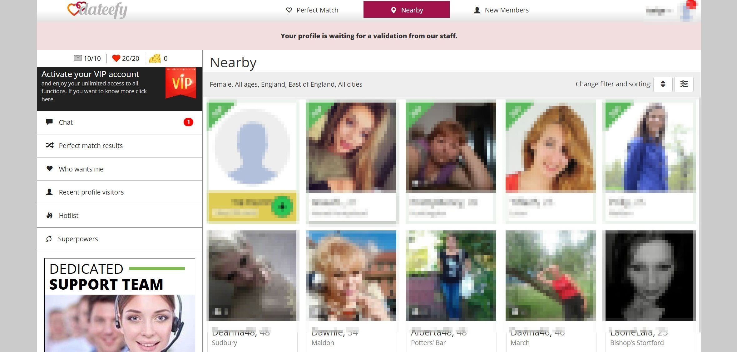 dating site platforms
